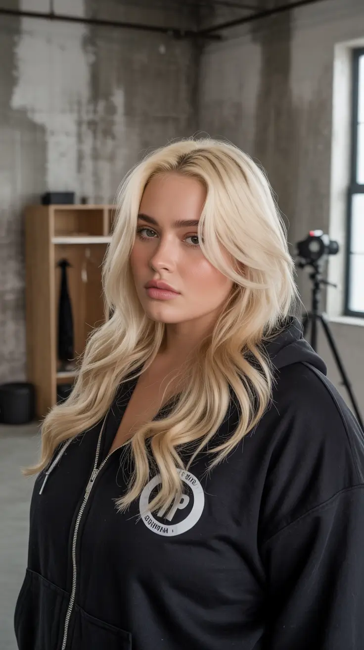 Fat Face Haircuts 2026 Cool Platinum Layers with Volume