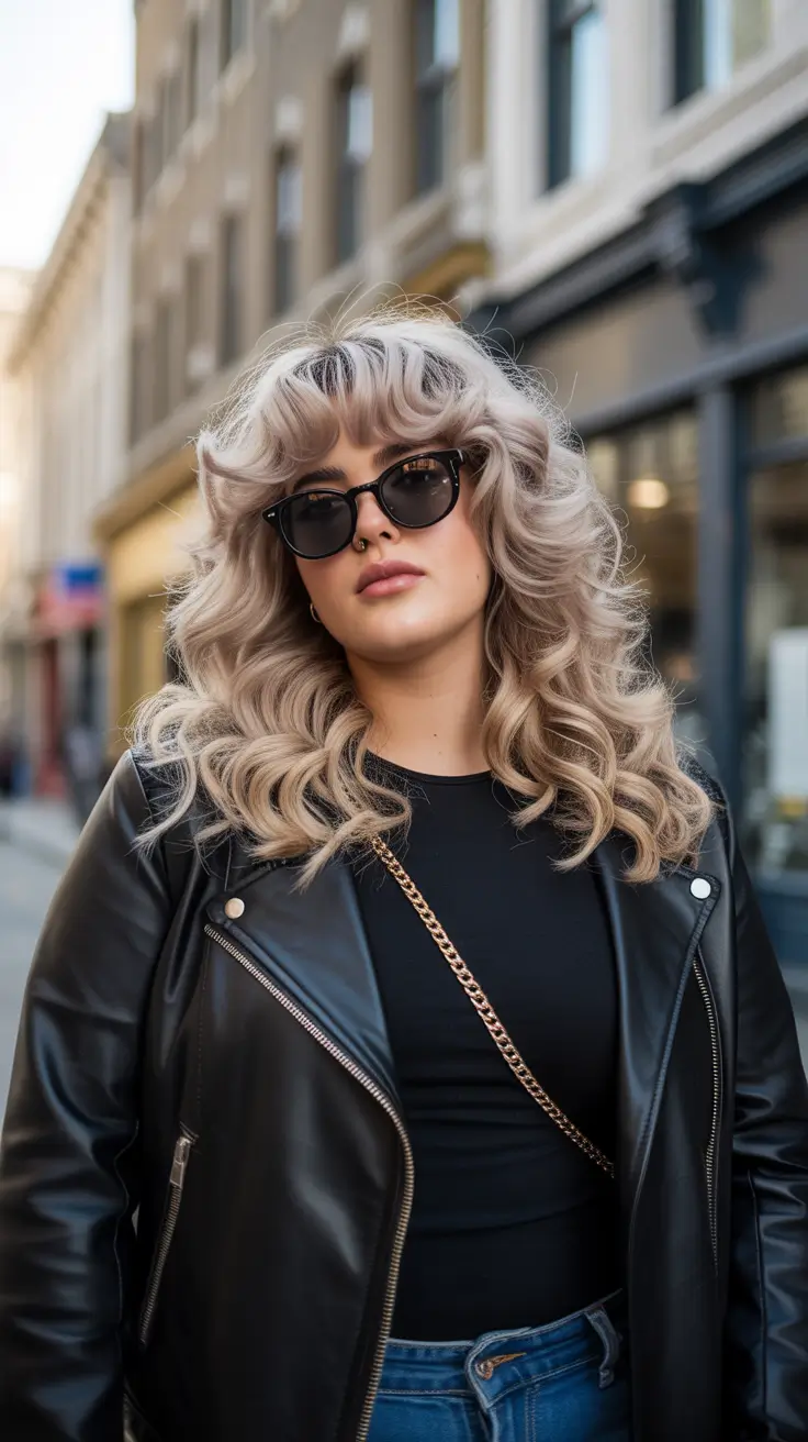 Fat Face Haircuts 2026 Voluminous Curls with Street-Style Edge
