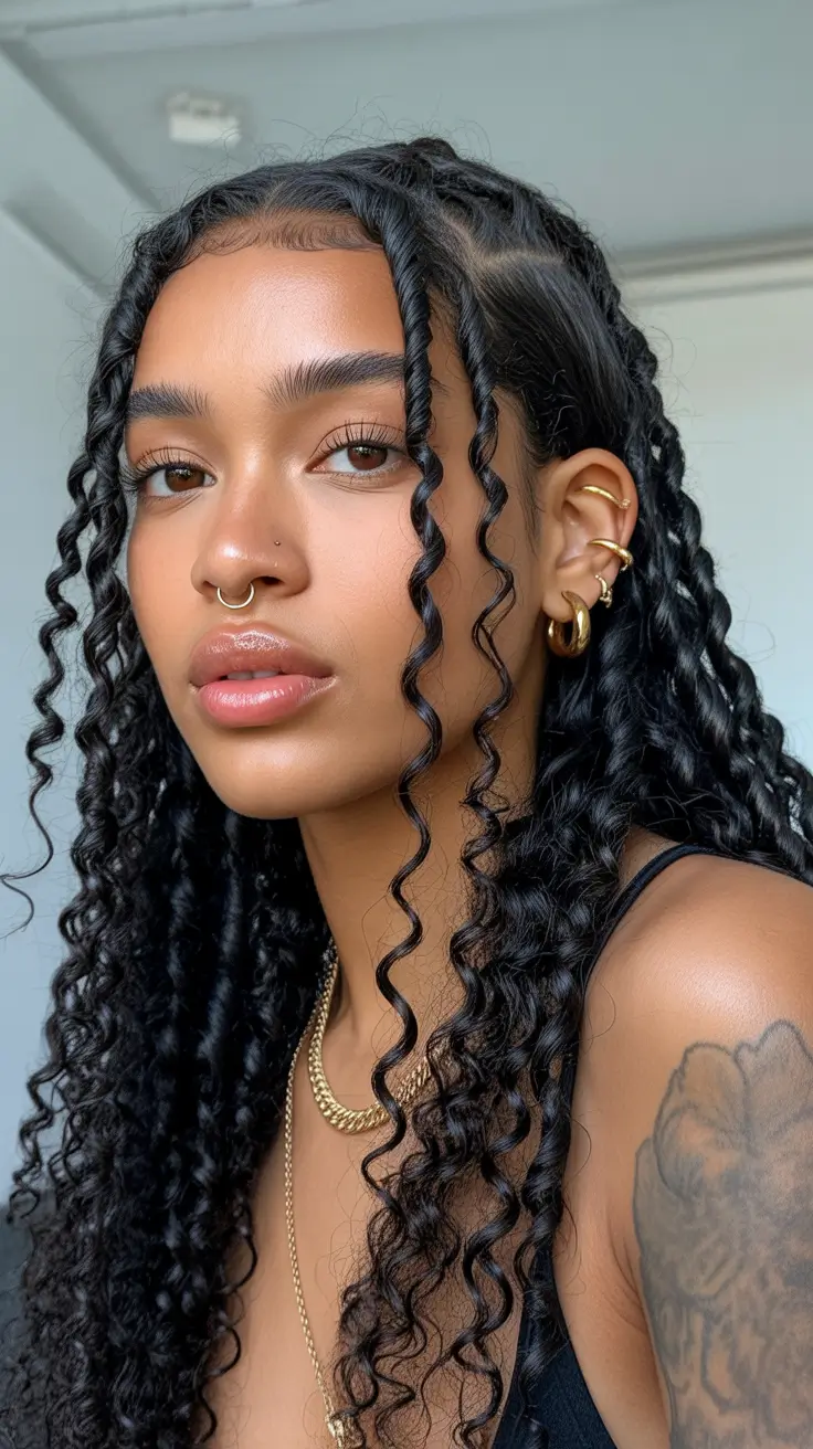 defined curls hairstyle black women 2026
