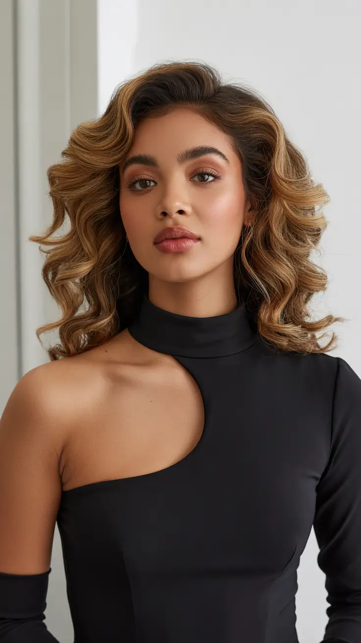 sculpted curls retro vibes hairstyle black women 2026