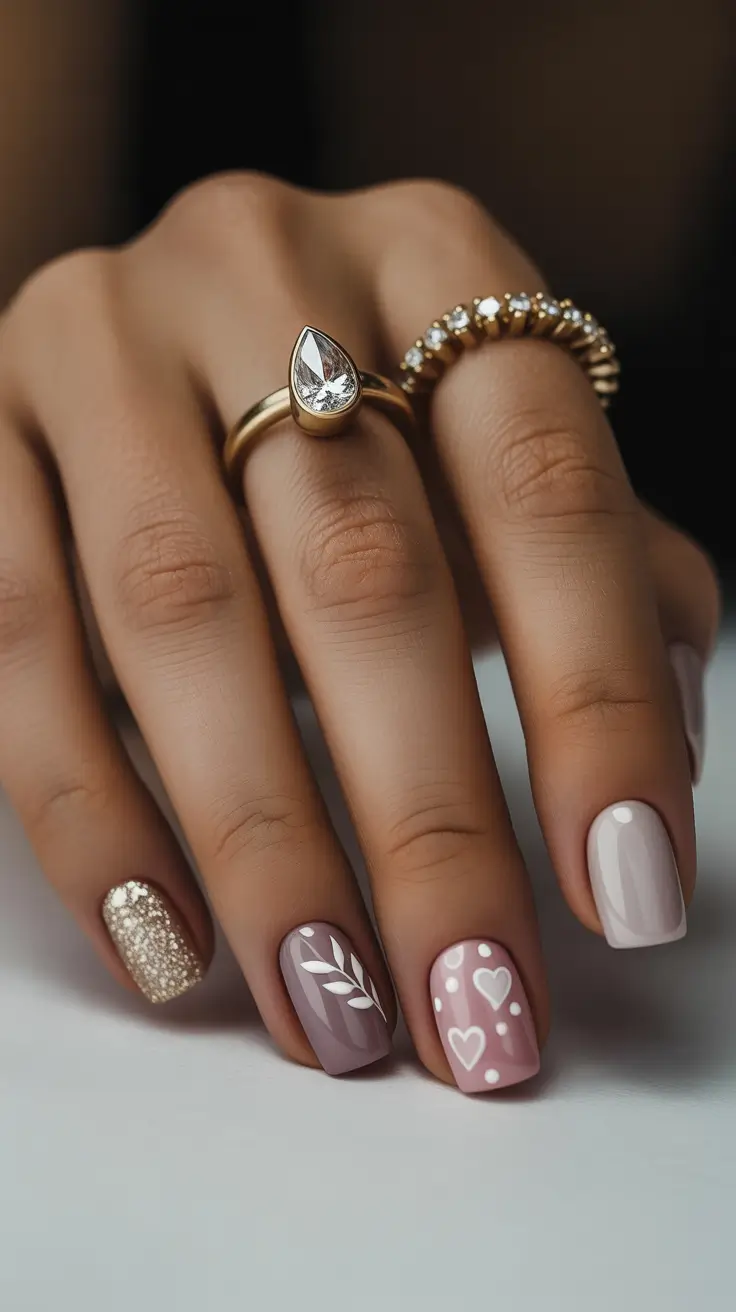 Holiday Nails Inspiration 2026 Minimal Festive Design