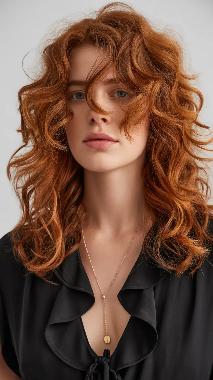 haircuts inspo 2026 Soft Curly Shag With Natural Volume