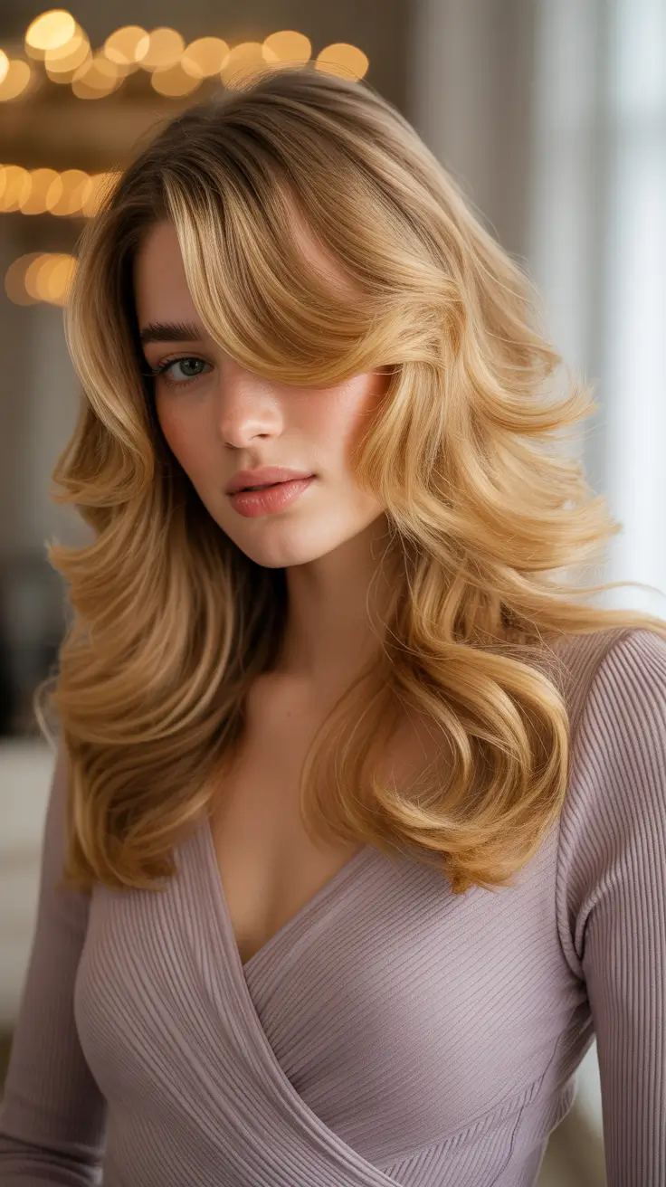 Butterfly Haircut 2026 Golden Hour Layers