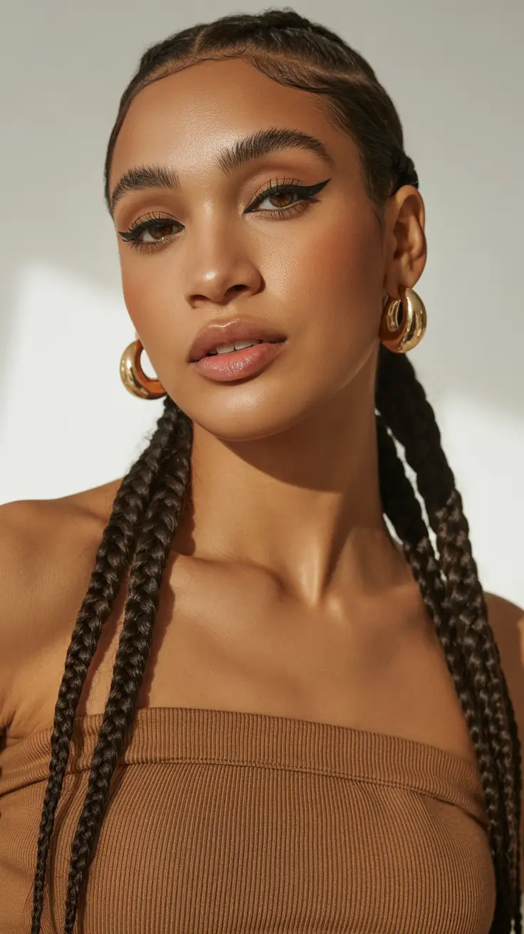 braids hairstyle 2026 Fulani