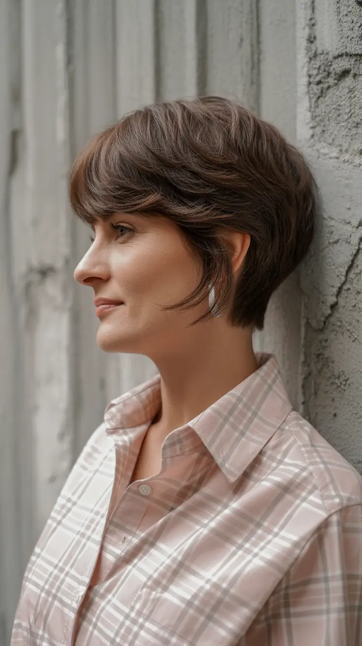 Haircuts for Women Over 40 2026 Soft Sculpted Pixie