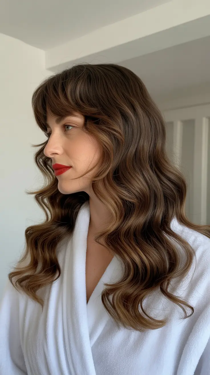 Haircuts for Women Over 40 2026 Long Waves