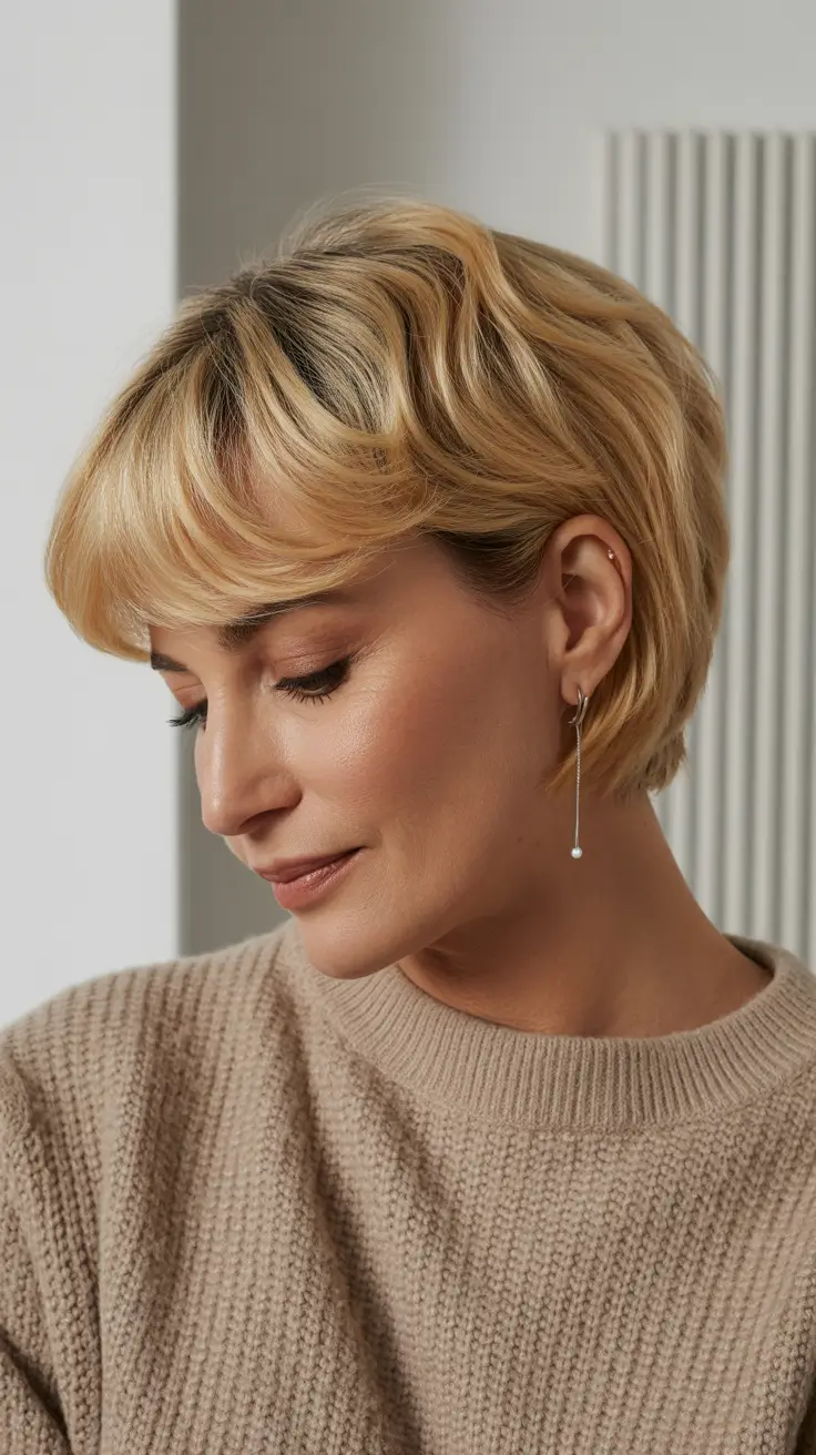 Haircuts for Women Over 40 2026 Edgy Short Pixie