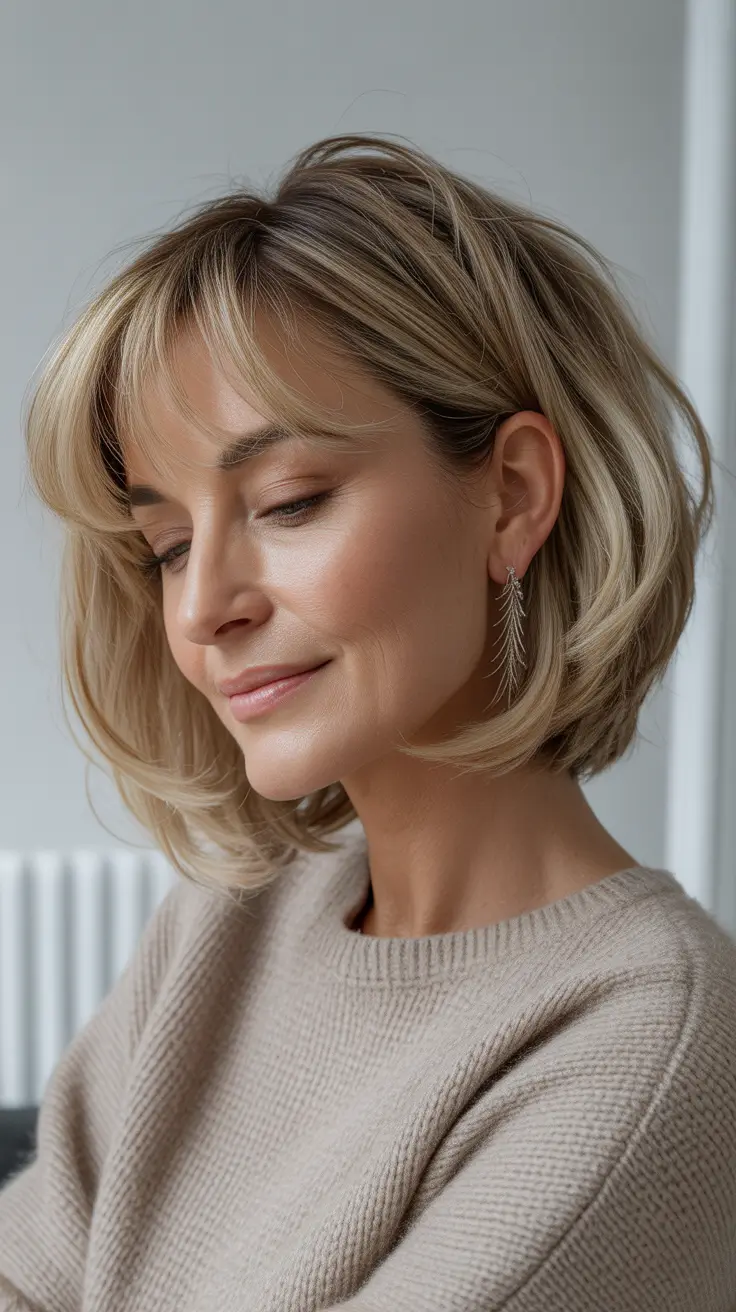 Haircuts for Women Over 40 2026 Layered Mid Length