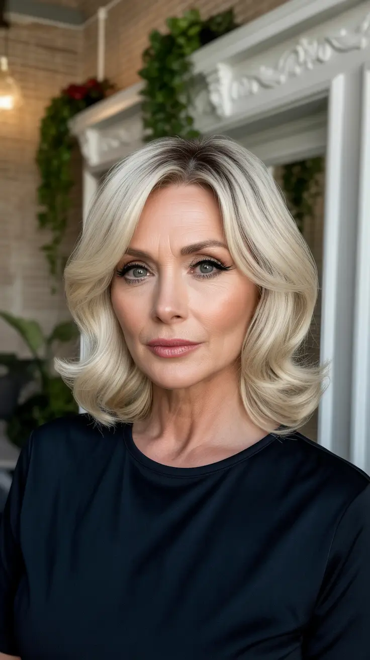 Haircuts for Women Over 60 2026 Medium Length Bob