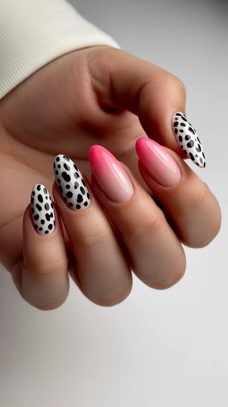 Nail Colors Ideas for 2026 Polka Dot Nails