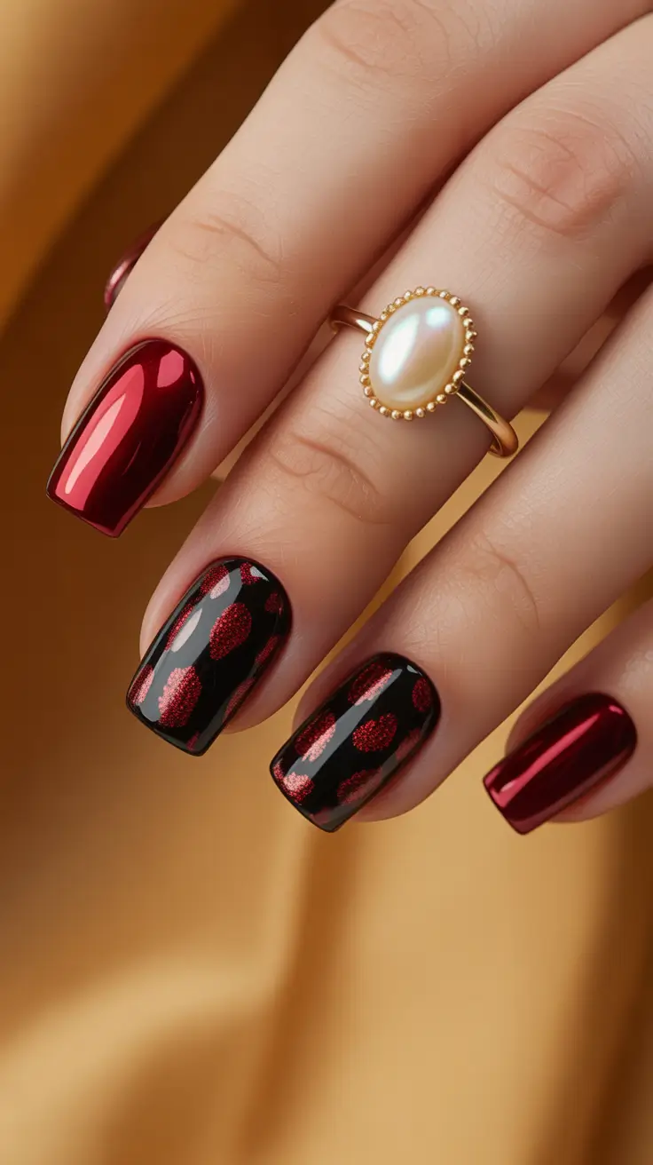 nail colors 2026 Deep Plum and Dark Dip for Fall Mood