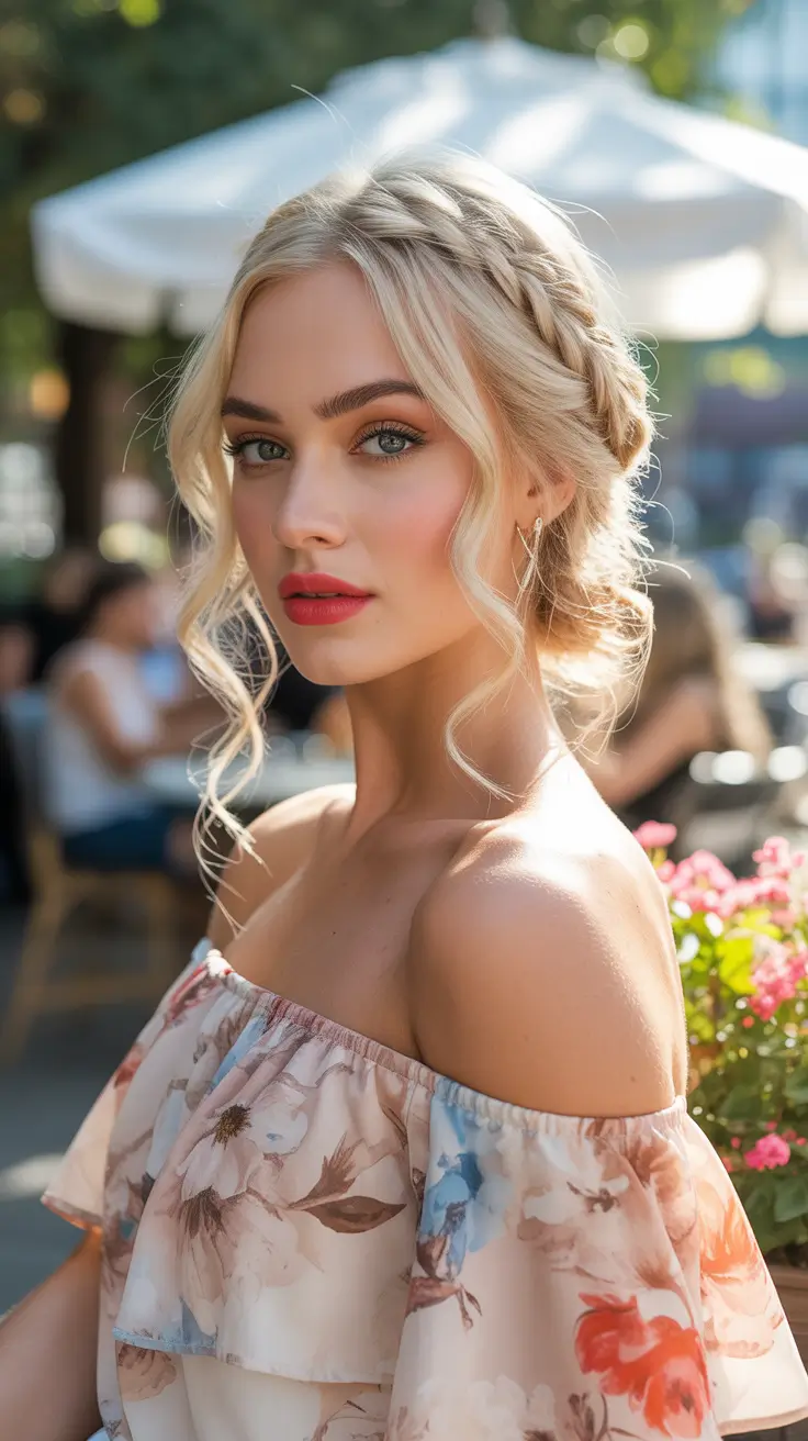 Boho braids floral hairstyles ideas 2026