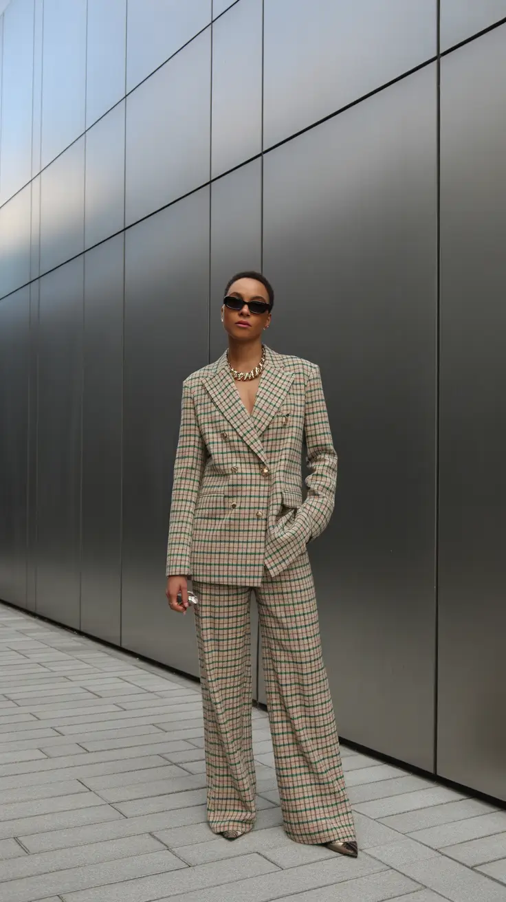 Stylish Basic Outfits 2026 Plaid