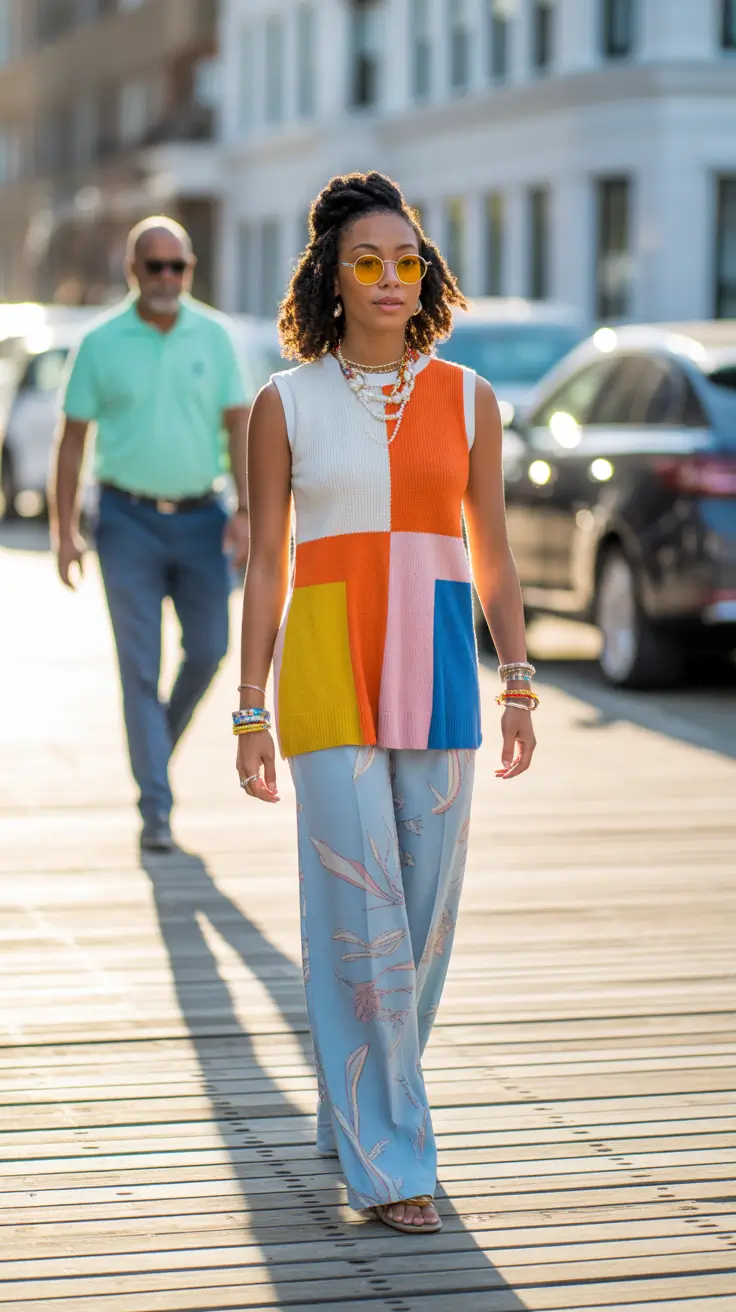 Stylish Basic Outfits 2026 Bright Colors