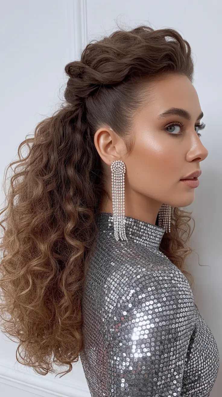 Curly hairstyle 2026 Curly Ponytail