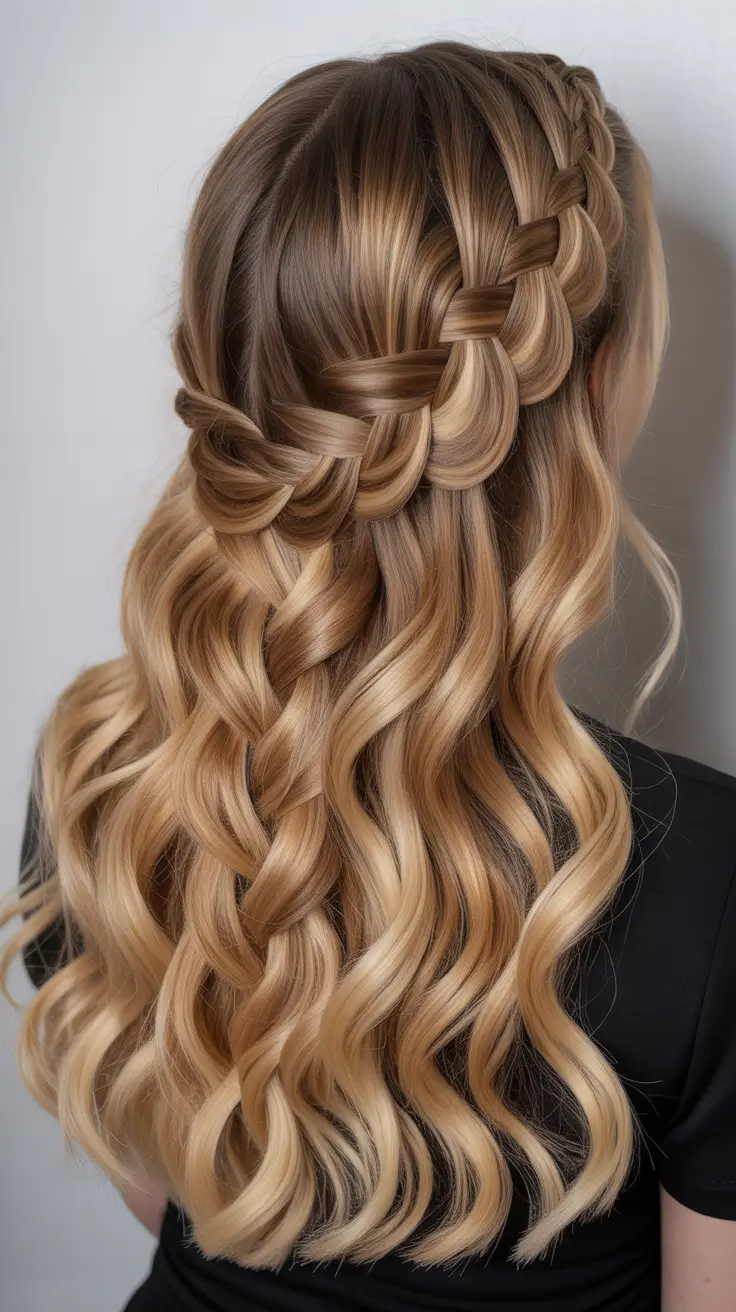 Curly hairstyle 2026 Romantic Braids