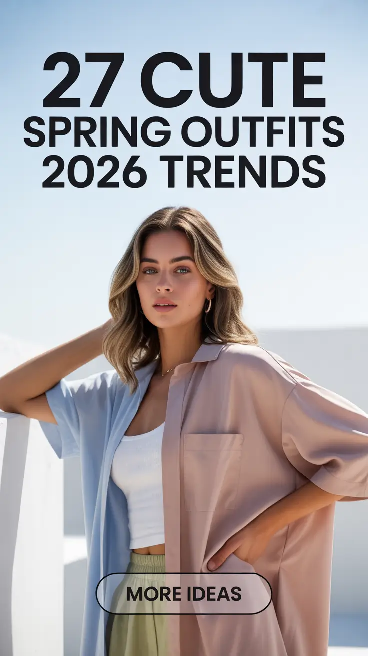 Cute Spring Outfits 2026 Trends for Women