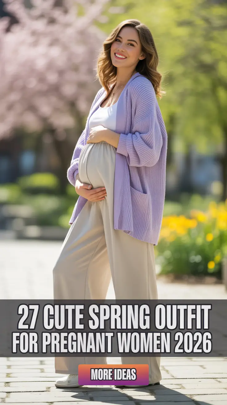 Cute Spring Outfit For Pregnant Women 2026 - Chic Comfy Maternity Looks for Every Occasion