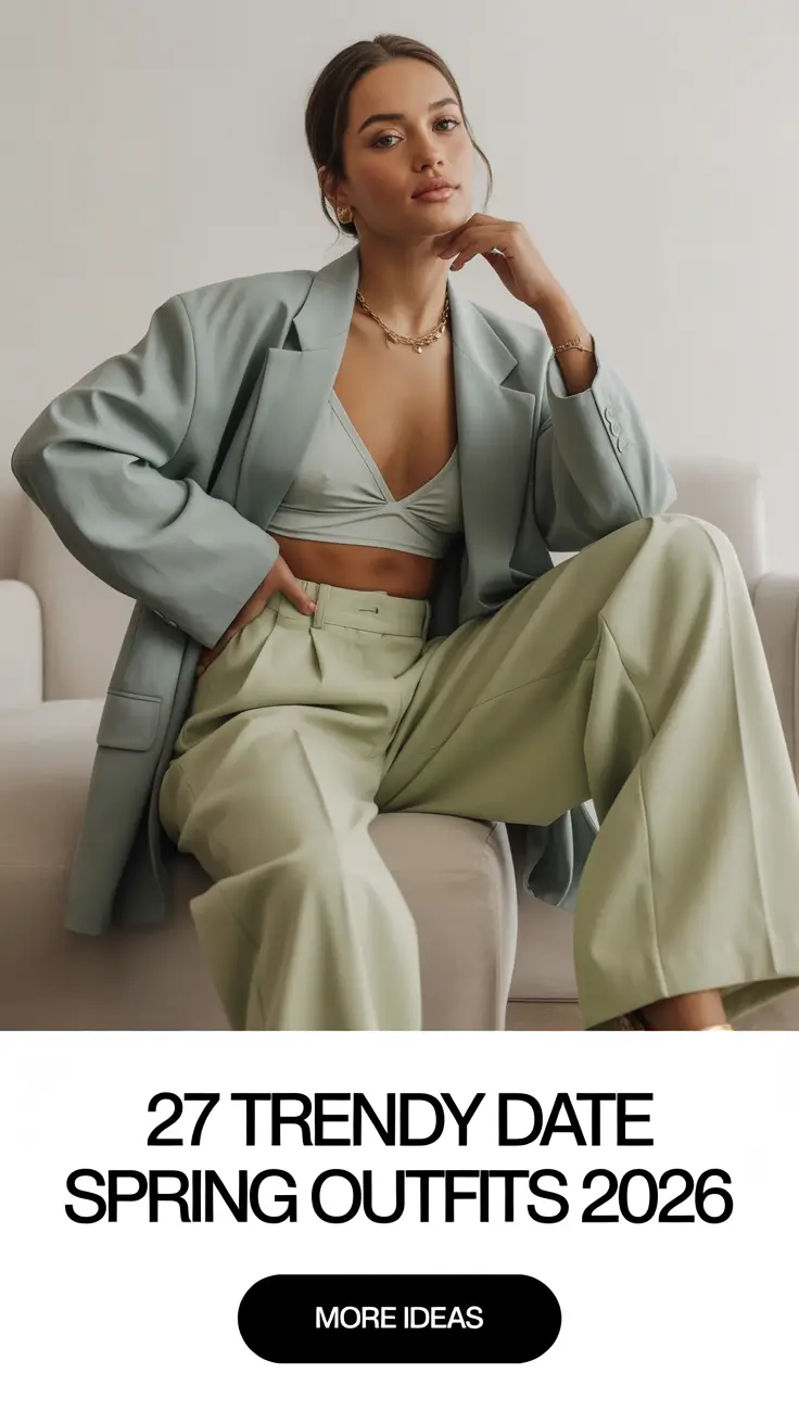 Trendy Date Spring Outfits 2026 You Will Actually Want to Wear