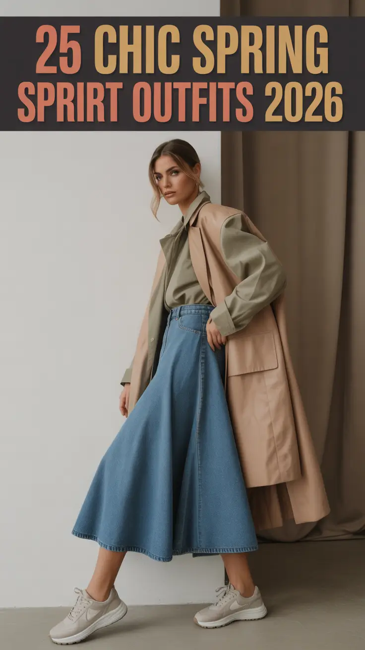 Chic Spring Skirt Outfits 2026 That Feel Fresh, Wearable, and Totally You
