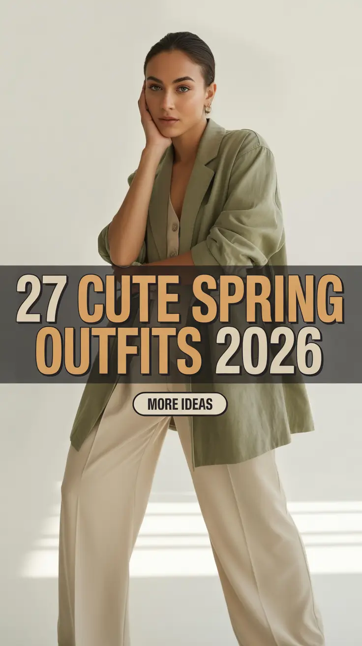 Cute Spring Outfits 2026 Ideas for Every Mood and Weather