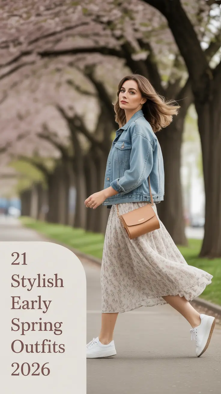 Stylish Early Spring Outfits 2026 That Feel Fresh Even in Late Winter