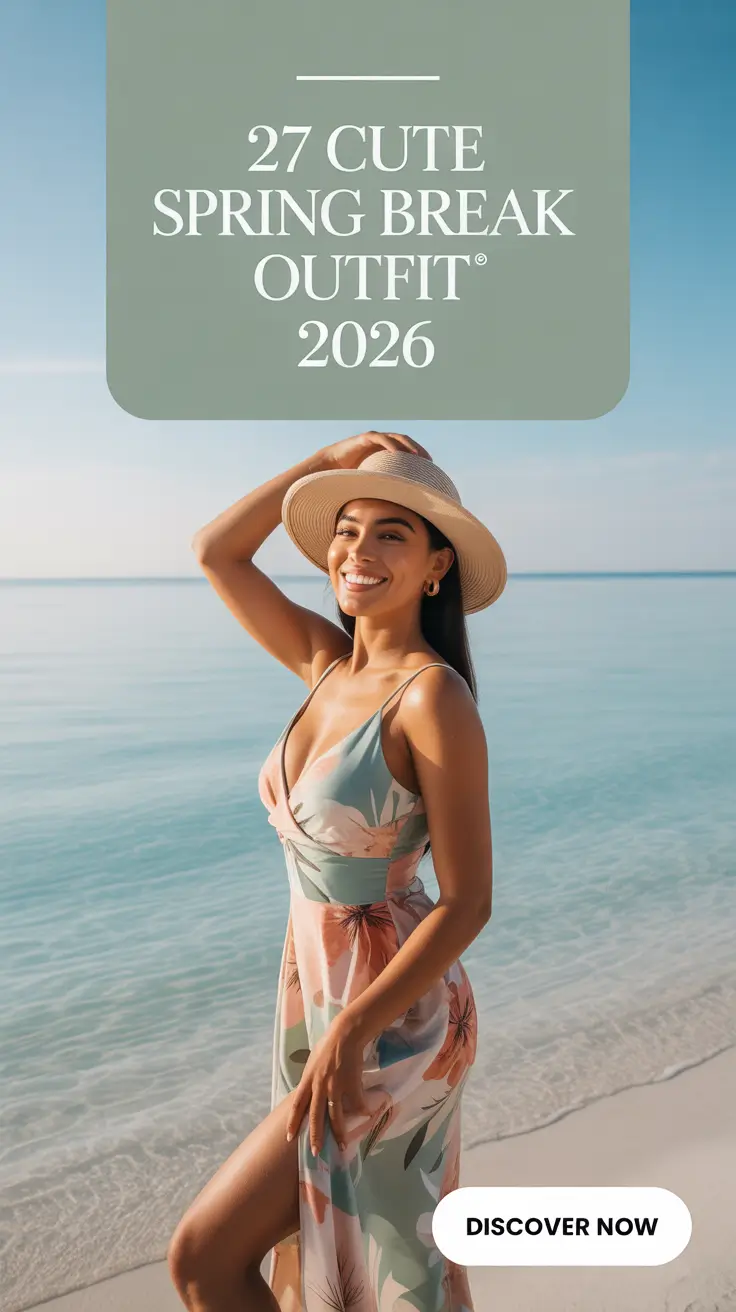 Cute Spring Break Outfit 2026 Ideas for Beach Trips and City Getaways