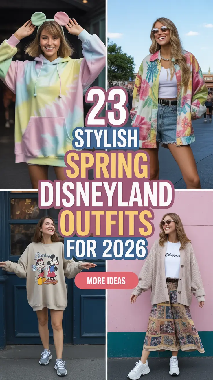Stylish Spring Disneyland Outfits For 2026