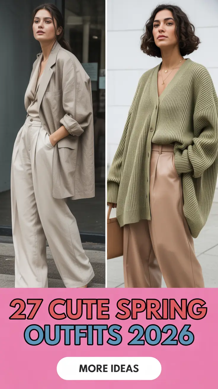 Cute Spring Outfits 2026 Ideas for Every Mood and Weather