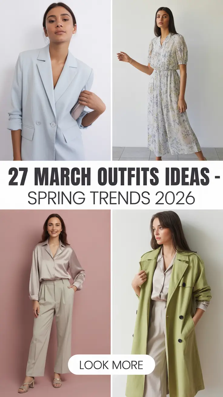 March Outfits Ideas - Spring Trends 2026 for Women Who Want to Look Effortlessly Chic
