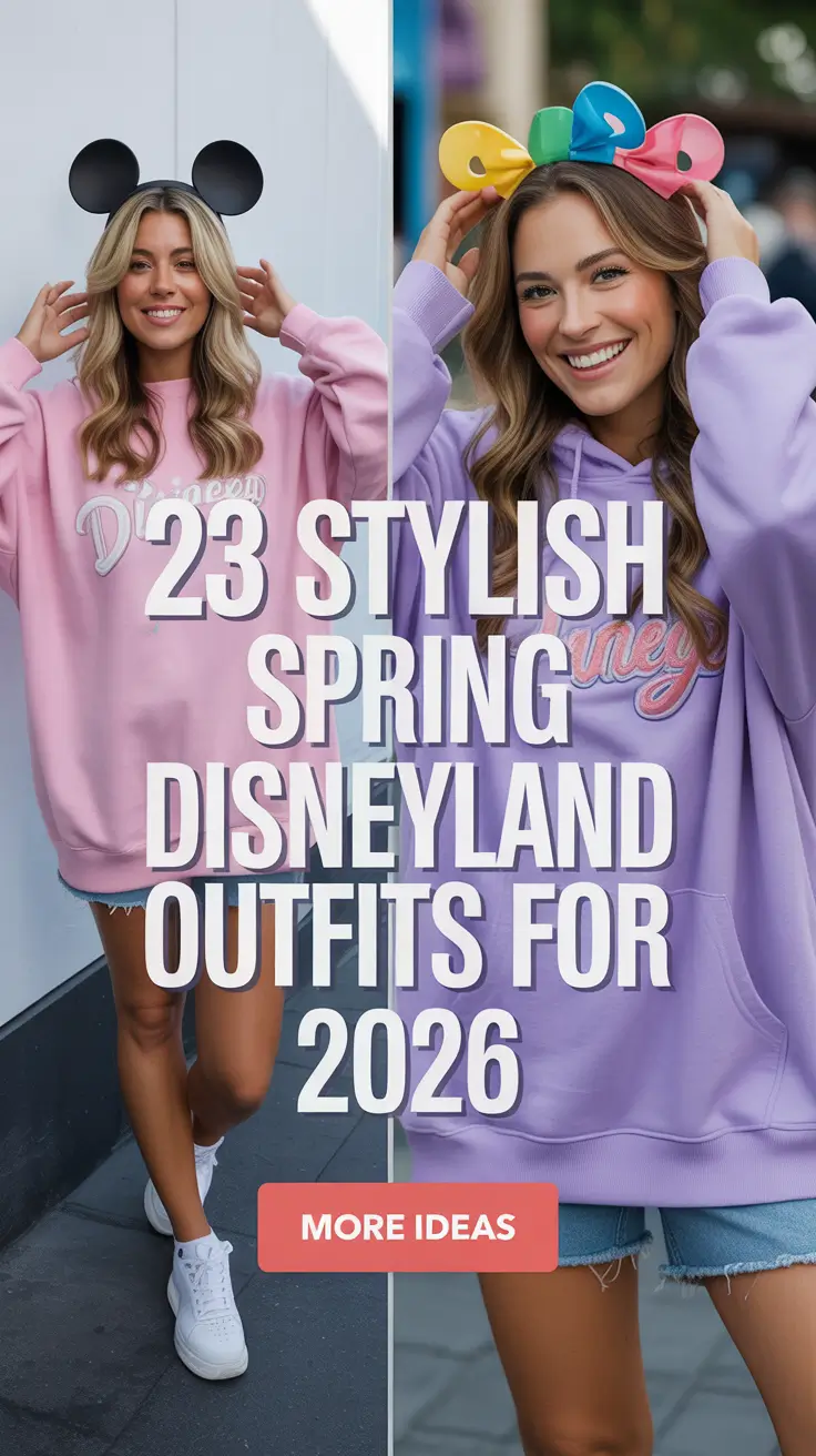 Stylish Spring Disneyland Outfits For 2026
