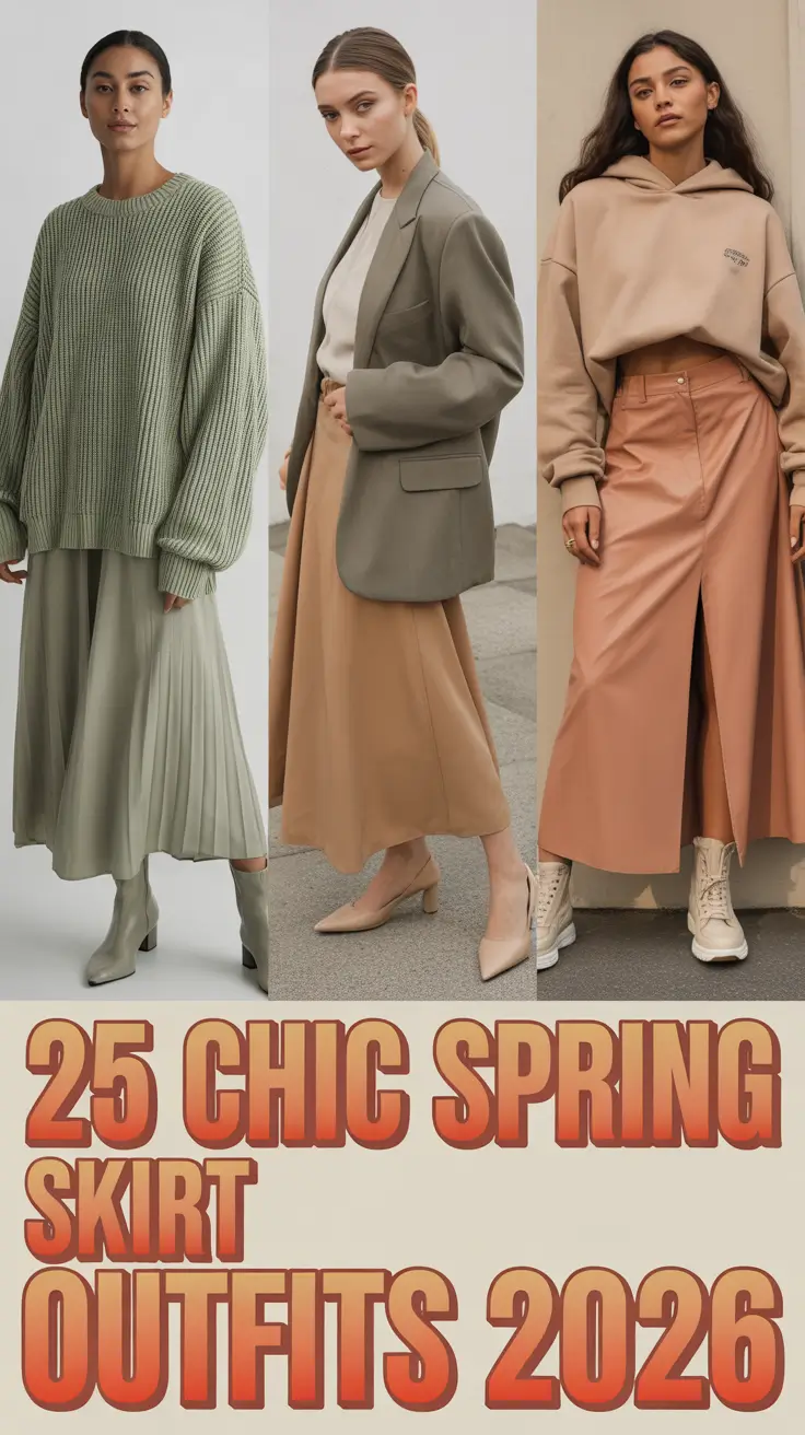 Chic Spring Skirt Outfits 2026 That Feel Fresh, Wearable, and Totally You