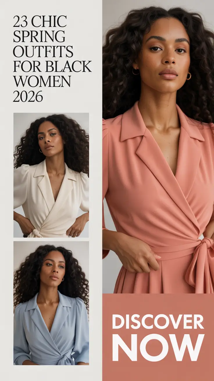 Chic Spring Outfits For Black Women 2026 - Trendy Brunch, Church, Vacation, and Date Night Looks