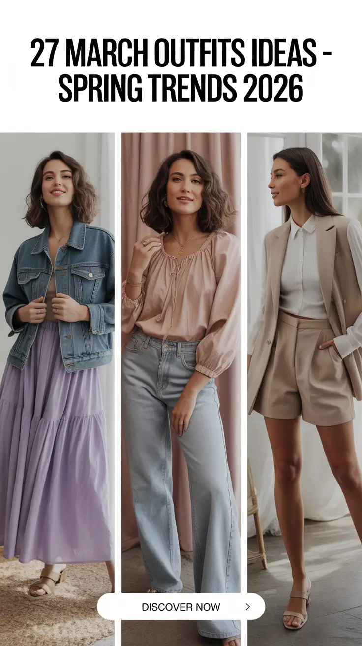 March Outfits Ideas - Spring Trends 2026 for Women Who Want to Look Effortlessly Chic