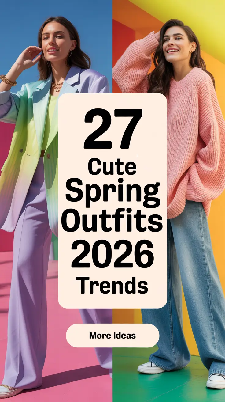 Cute Spring Outfits 2026 Trends for Women