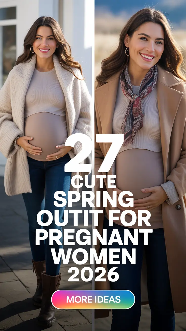 Cute Spring Outfit For Pregnant Women 2026 - Chic Comfy Maternity Looks for Every Occasion