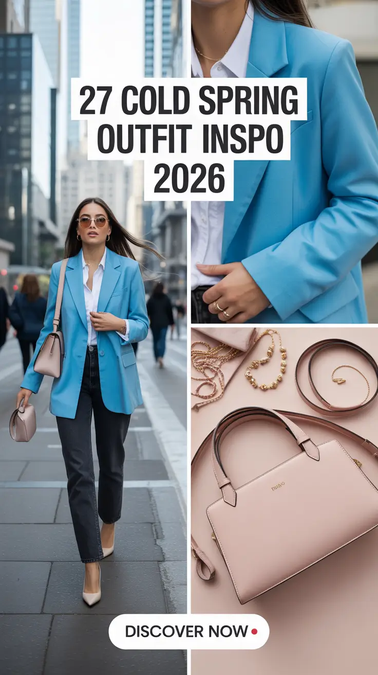 Cold Spring Outfit Inspo 2026 - Casual, Cute, and Aesthetic Looks for Every Day