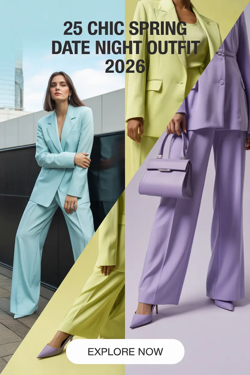 Chic Spring Date Night Outfit 2026 Ideas for Casual and Dressy Evenings