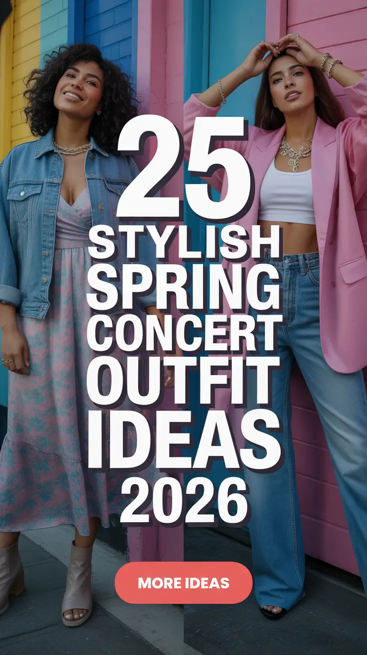 Stylish Spring Concert Outfit Ideas 2026 for Every Vibe and Venue