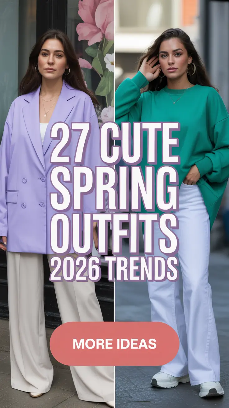 Cute Spring Outfits 2026 Trends for Women