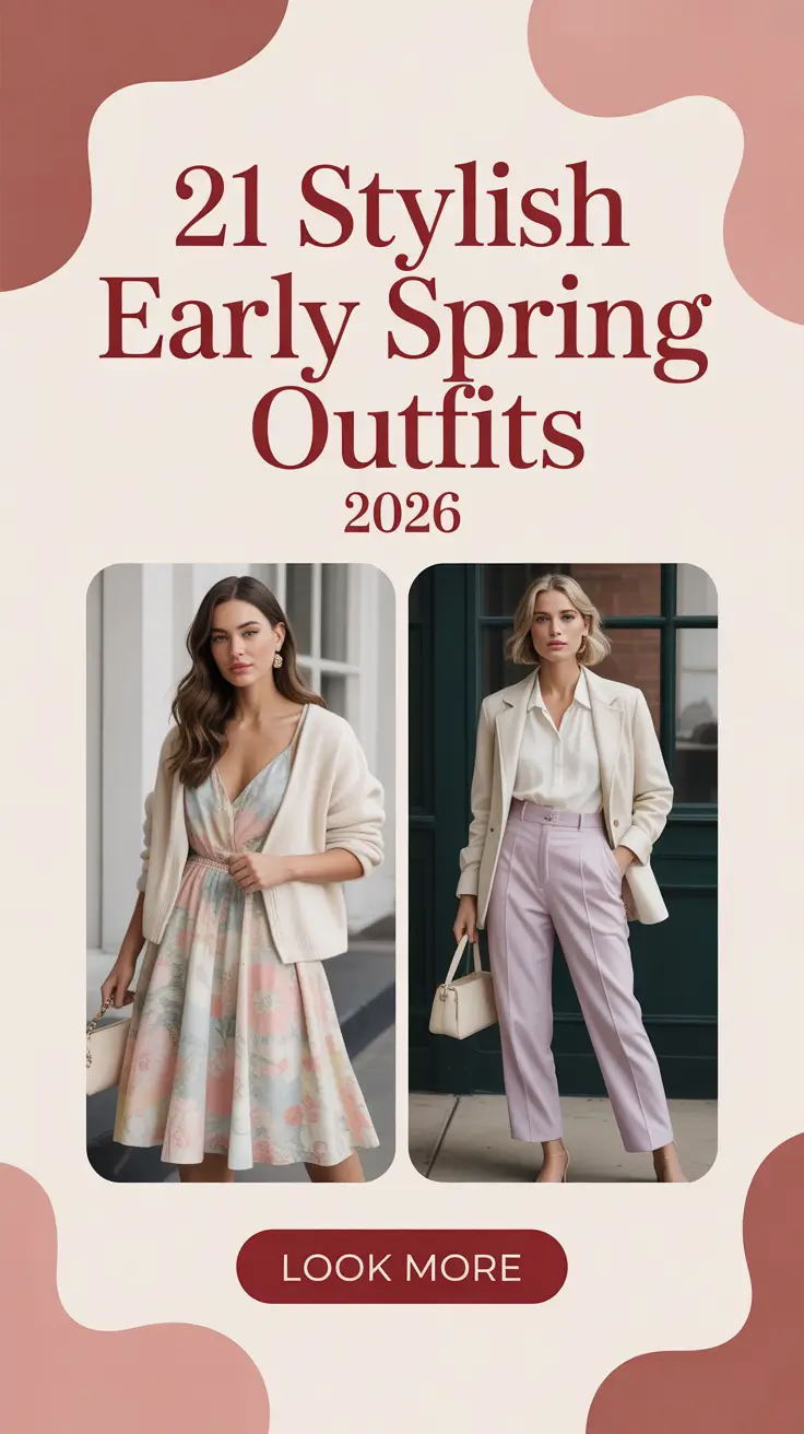 Stylish Early Spring Outfits 2026 That Feel Fresh Even in Late Winter
