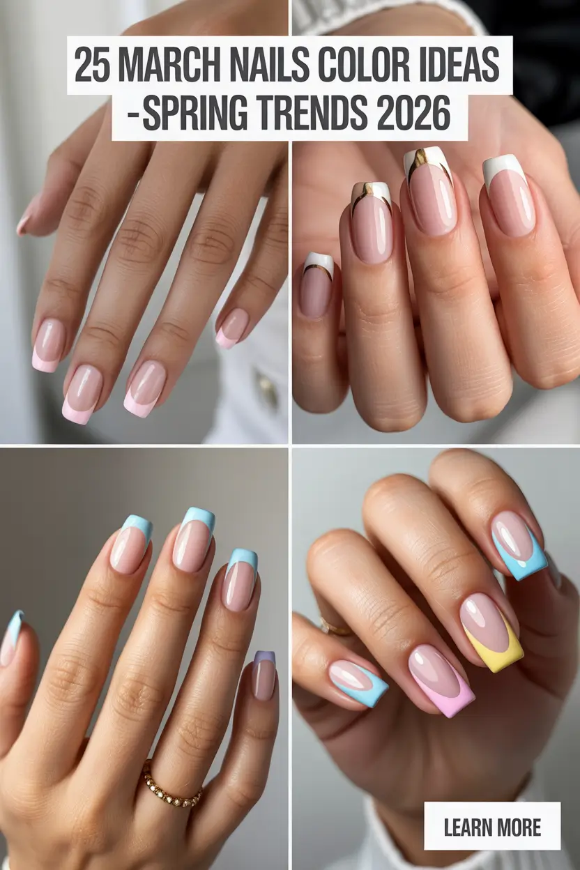 March Nails Color Ideas - Spring Trends 2026 for Every Mood From Simple Neutrals to Bold Spring Inspo