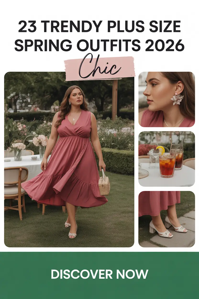 Trendy Plus Size Spring Outfits 2026 Cute Outfit Ideas for Every Body