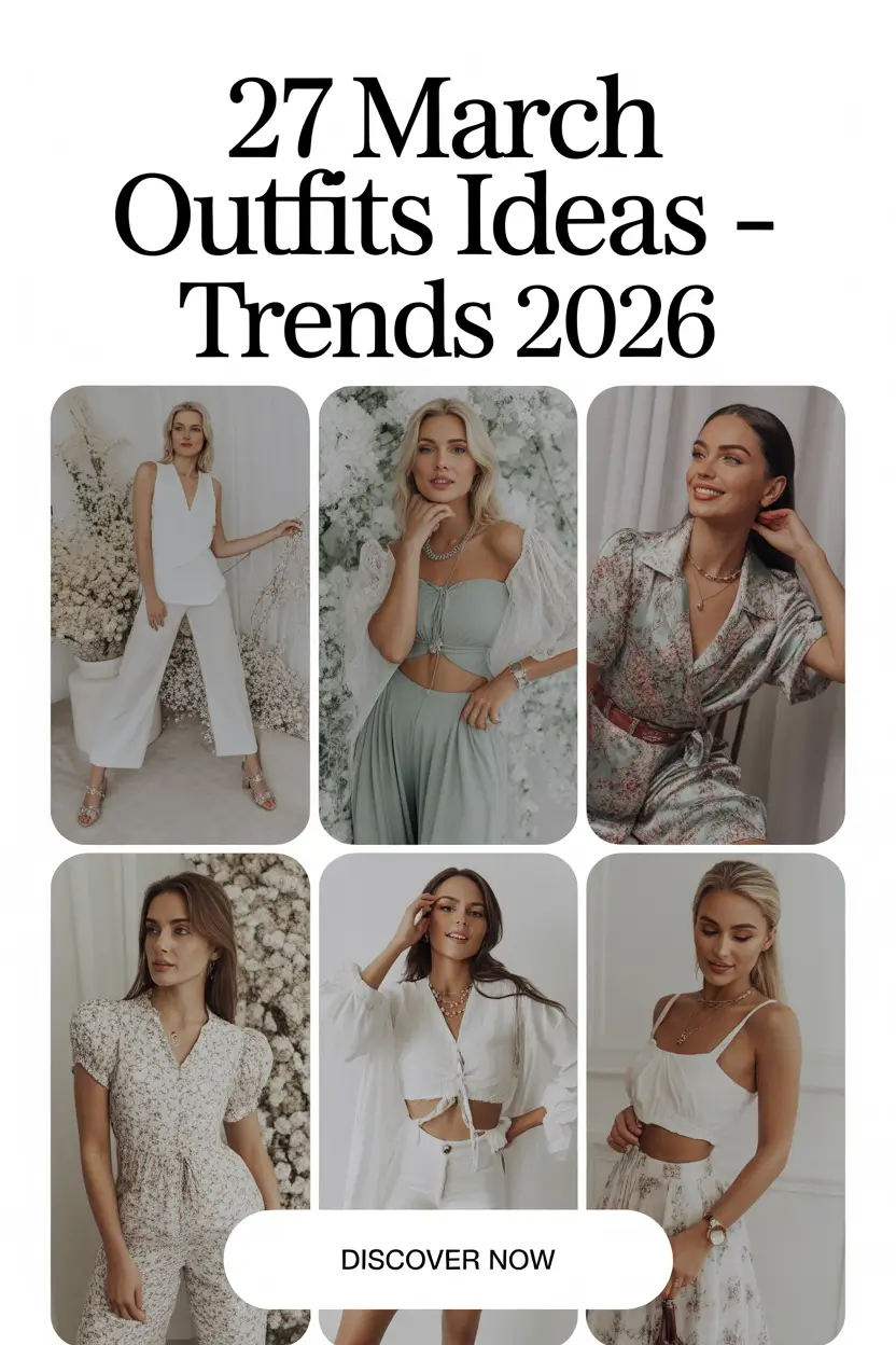 March Outfits Ideas - Spring Trends 2026 for Women Who Want to Look Effortlessly Chic