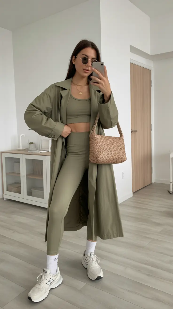 airport spring outfits 2026 Soft Utility With a Sporty Edge
