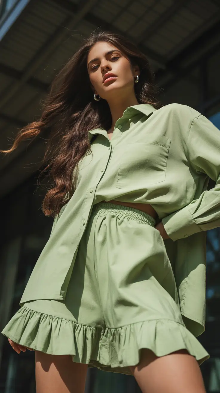 Spring Capsule Wardrobe 2026 Soft Spring Green Set for Easy Warm Weather Outfits