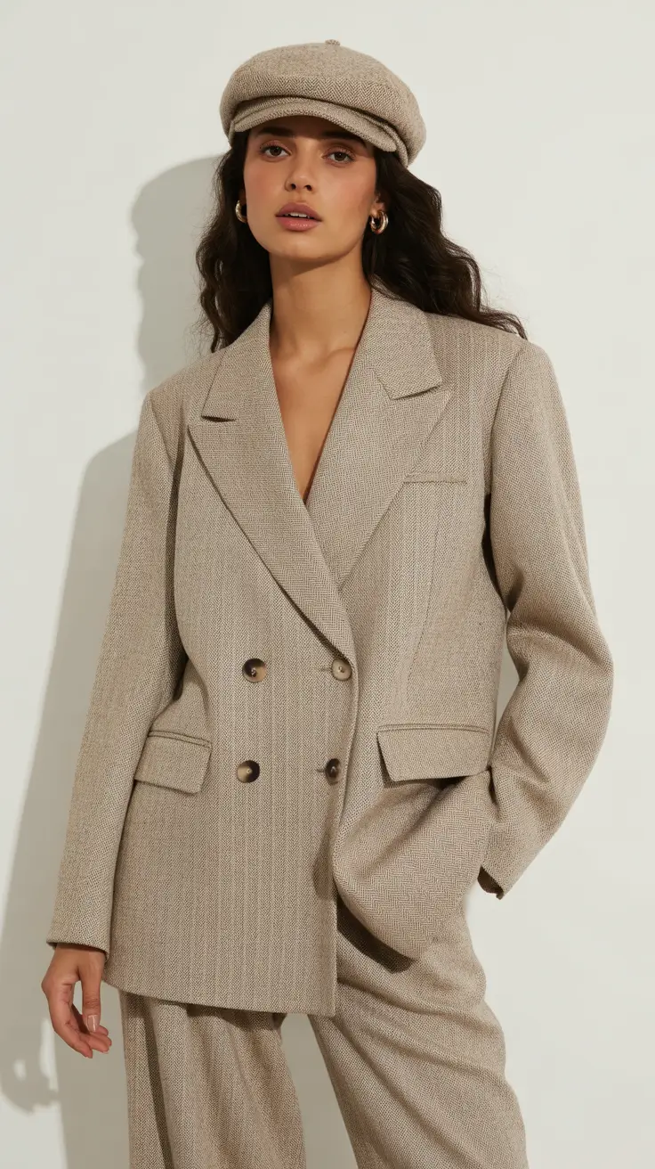 Spring Capsule Wardrobe 2026 Soft Neutral Suiting with a French Twist