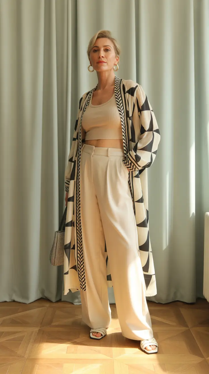 Spring Dressing Over 50 2026 Graphic Neutral Style