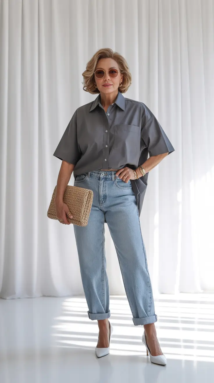 Spring Dressing Over 50 2026 Modern Denim