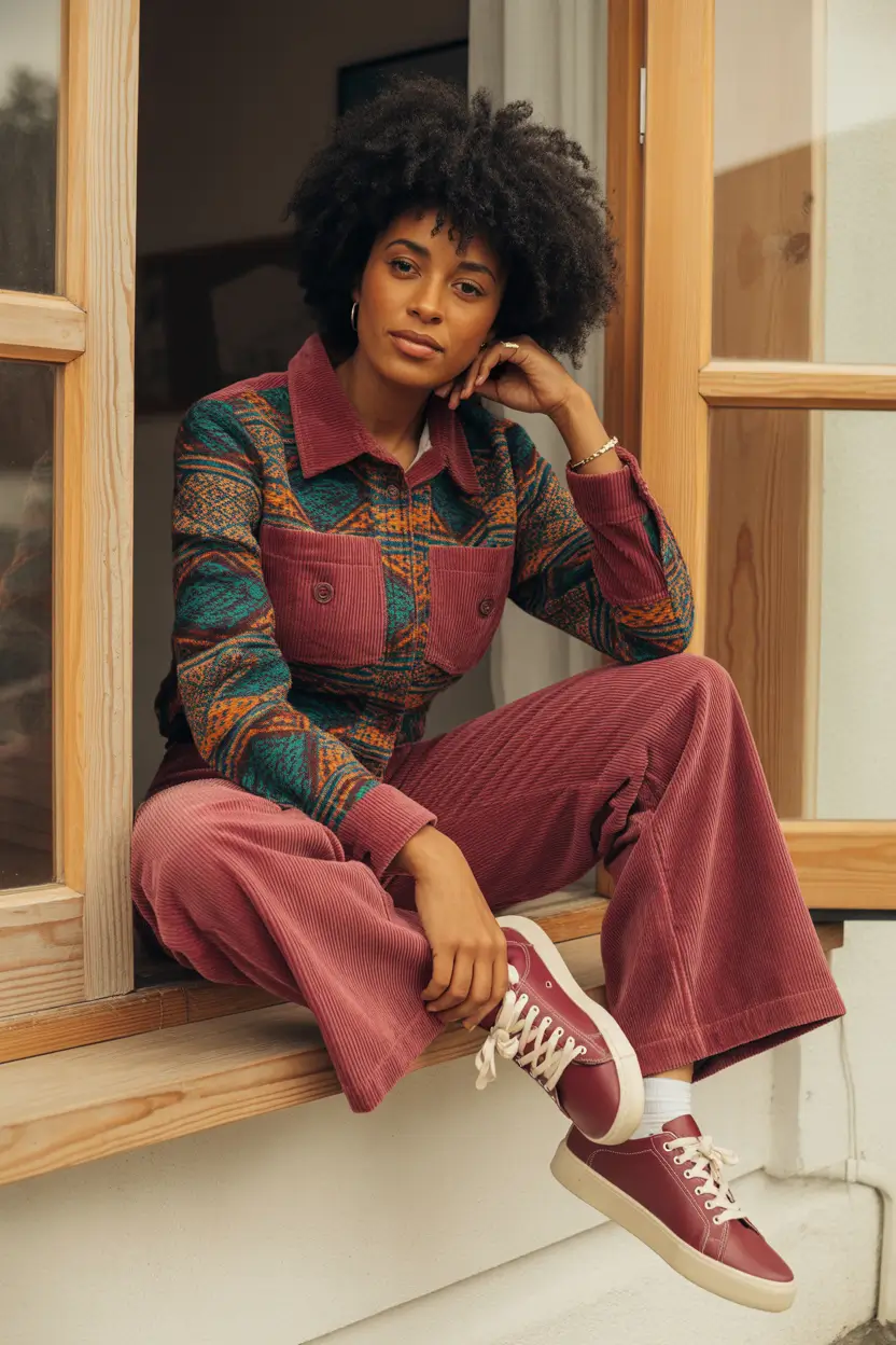 spring outfits black women 2026 Casual Texture With a Cool Finish